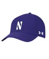 Under Armour Youth Purple Northwestern Wildcats Blitzing Accent Performance Adjustable Hat In Purple