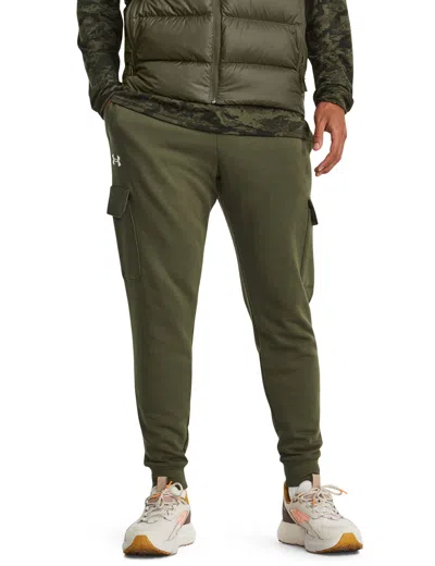 Under Armour Women's Rival Fleece Cargo Jogger In Green