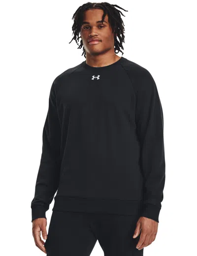 Under Armour Women's Rival Fleece Crew In Black