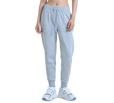 Under Armour Women's Rival Fleece Joggers In Mod Gray Light Heather,white