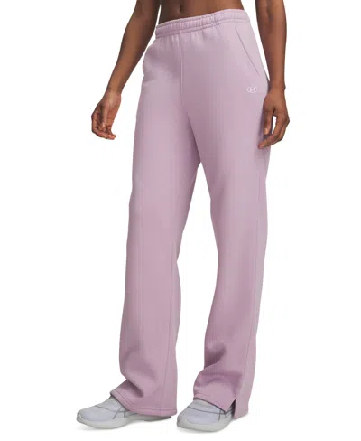 Under Armour Women's Rival Fleece Straight-leg Training Pants In Multi