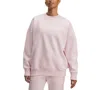Under Armour Women's Rival Oversized Sweatshirt In Pink