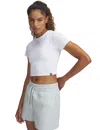 Under Armour Women's Rival Ribbed Cropped T-shirt