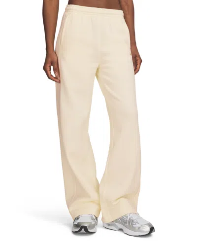 Under Armour Women's Rival Shimmer Pants In Neutral