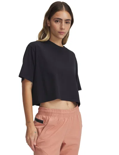 Under Armour Women's Rival Short Sleeve In Black