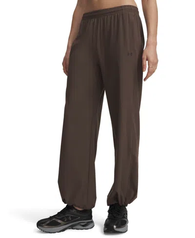 Under Armour Women's Rival Woven Pants In Brown
