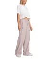 Under Armour Rival Wide Leg Pants In Gray Dawn