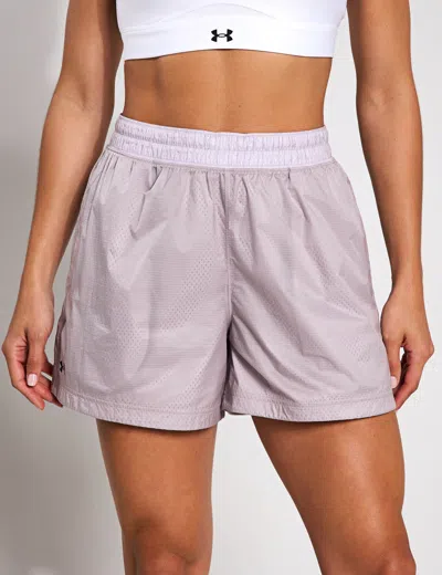 Under Armour Women's Rival Woven Shorts In Purple