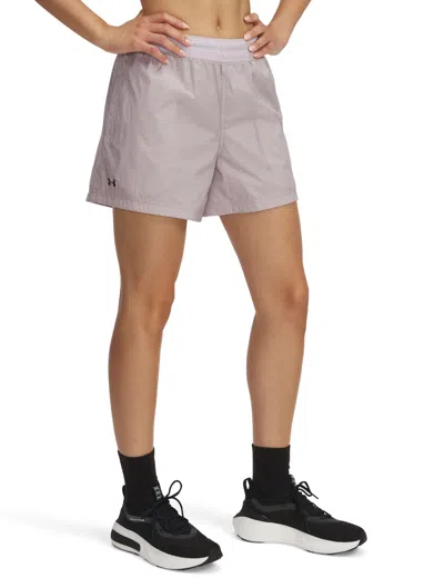 Under Armour Women's Rival Woven Shorts In Purple