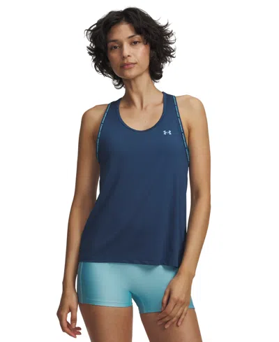 Under Armour Women's Round Neck Training Tank Top In Blue