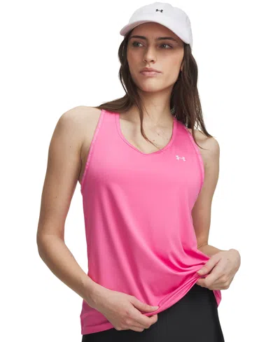 Under Armour Women's Round Neck Training Tank Top In Pink