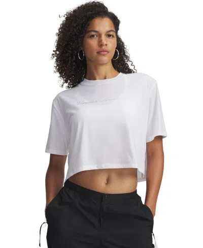 Under Armour Women's Short-sleeve T-shirt In White