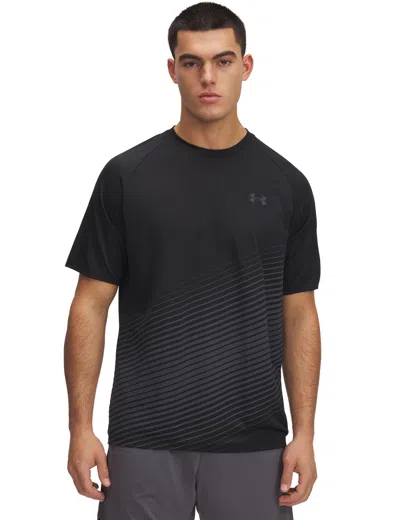Under Armour Women's Tech Fade Short Sleeve In Black
