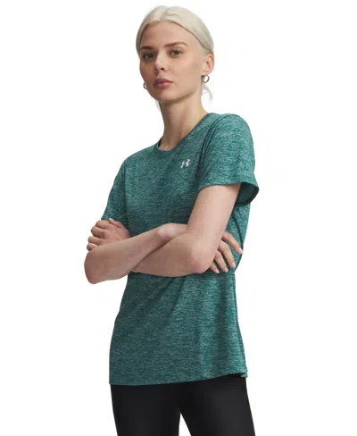 Under Armour Women's Tech Twist Short-sleeve Top In Brown