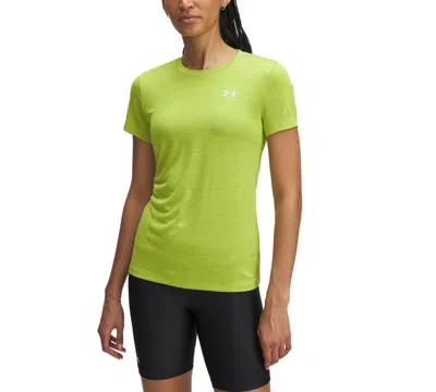 Under Armour Women's Tech Twist Short-sleeve Top In Green