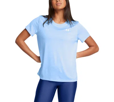 Under Armour Women's Tech Twist Short-sleeve Top In Viral Blue