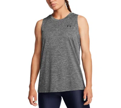 Under Armour Women's Tech Twist Tank In Gray