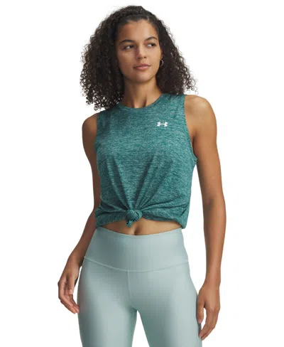 Under Armour Women's Tech Twist Tank In Green