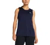 Under Armour Tech™ Twist Women's Tank Midnight Navy In Midnight Navy,white