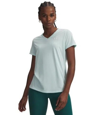 UNDER ARMOUR WOMEN'S TECH V-NECK SHORT-SLEEVE TOP