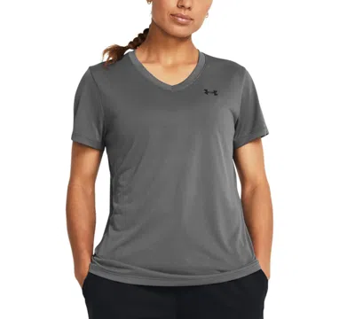Under Armour Tech™ Women's V-neck Short Sleeve Castlerock