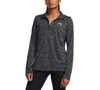 UNDER ARMOUR WOMEN'S TWIST TECH HALF-ZIP LOGO TOP