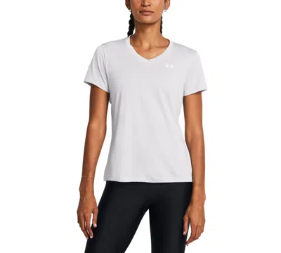 Under Armour Women's Twist Tech V-neck Short-sleeve Top