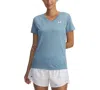 Under Armour Women's Twist Tech V-neck Short-sleeve Top In Multi