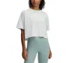 Under Armour Women's Rival Short Sleeve T-shirt In White