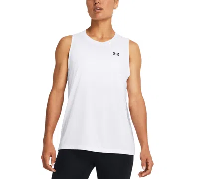 Under Armour Heatgear® Armour Racer Women's Tank White In White,black
