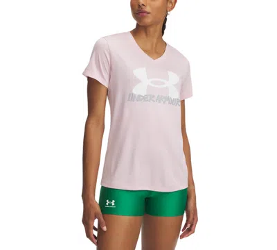Under Armour Women's Ua Tech Marker Short-sleeve Tee In Prime