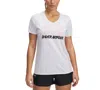Under Armour Women's Ua Tech Marker Short-sleeve Tee In White