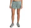Under Armour Women's Ua Tech Play Up Shine Shorts In Gray