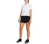 Under Armour Women's Ua Tech Play Up Training Shorts In 001 Black