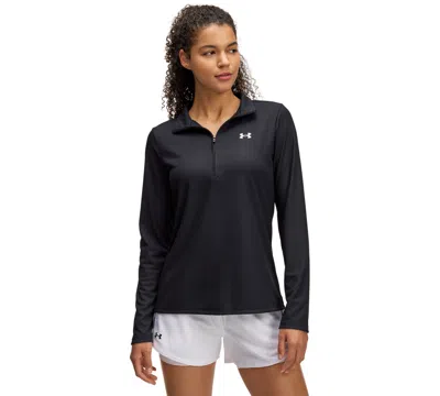 Under Armour Women's Ua Tech Ribbed Top In Black