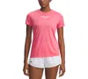 Under Armour Women's Ua Tech Script Graphic Short-sleeve Tee In Red