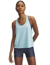 Under Armour Women's Ua Tech Racerback Swing Tank Top In Blue