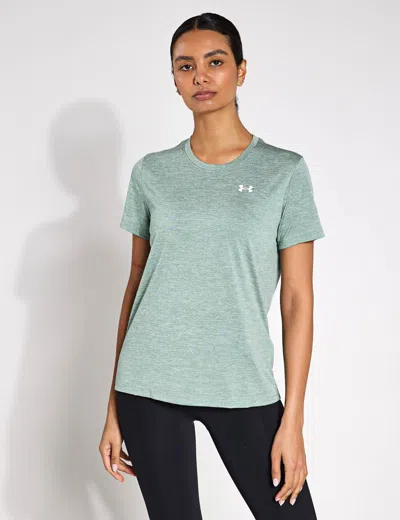 Under Armour Women's Ua Tech Twist Short Sleeve In Green