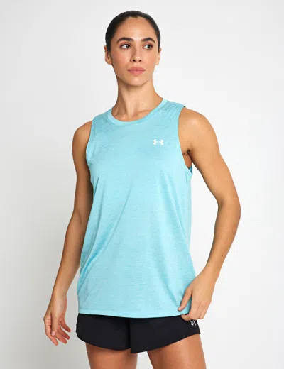 Under Armour Women's Ua Tech Twist Tank In Blue