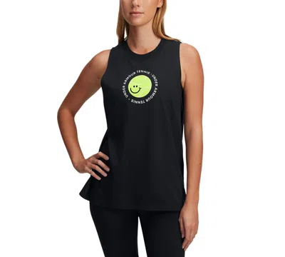 Under Armour Women's Ua Tennis Graphic Tank Top In Black