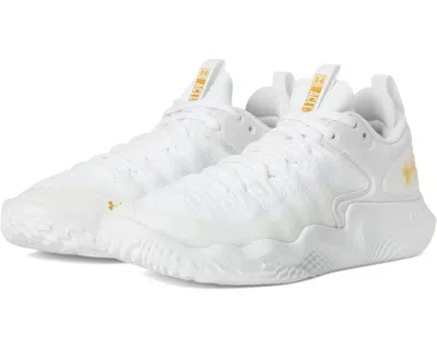 UNDER ARMOUR WOMEN'S UNDER ARMOUR ACE LOW 3027084-100 WHITE VOLLEYBALL SHOES TF10033