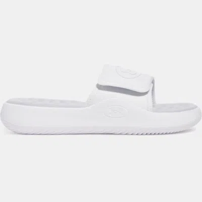 Under Armour Ignite Pro 8 Women's Slides White