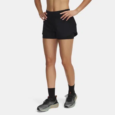 Under Armour Launch Pro Women's 2-in-1 Shorts Black