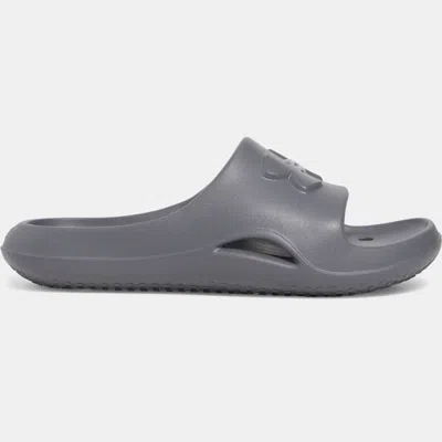 Under Armour Locker V Women's Slides Castlerock In Grey