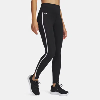 Under Armour Motion Piped Women's Leggings Black In Blue