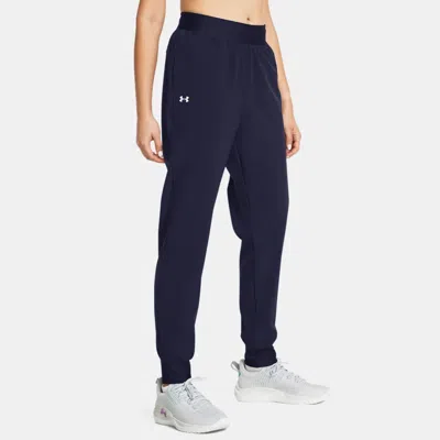 Under Armour Rival Women's High-rise Woven Pants Midnight Navy