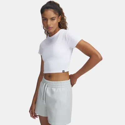 Under Armour Rival Rib Women's Baby T-shirt White
