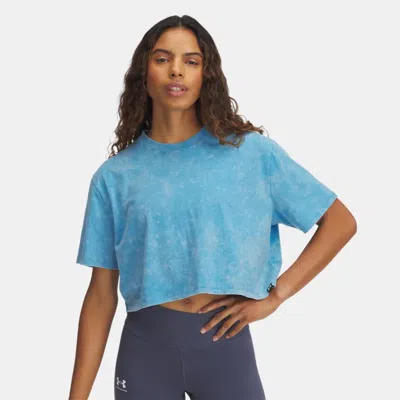 Under Armour Rival Wash Women's Short Sleeve Ether Blue