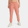 Under Armour Panelled Elasticated-cuff Track Pants In Orange