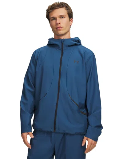Under Armour Women's Unstoppable Woven Jacket In Blue